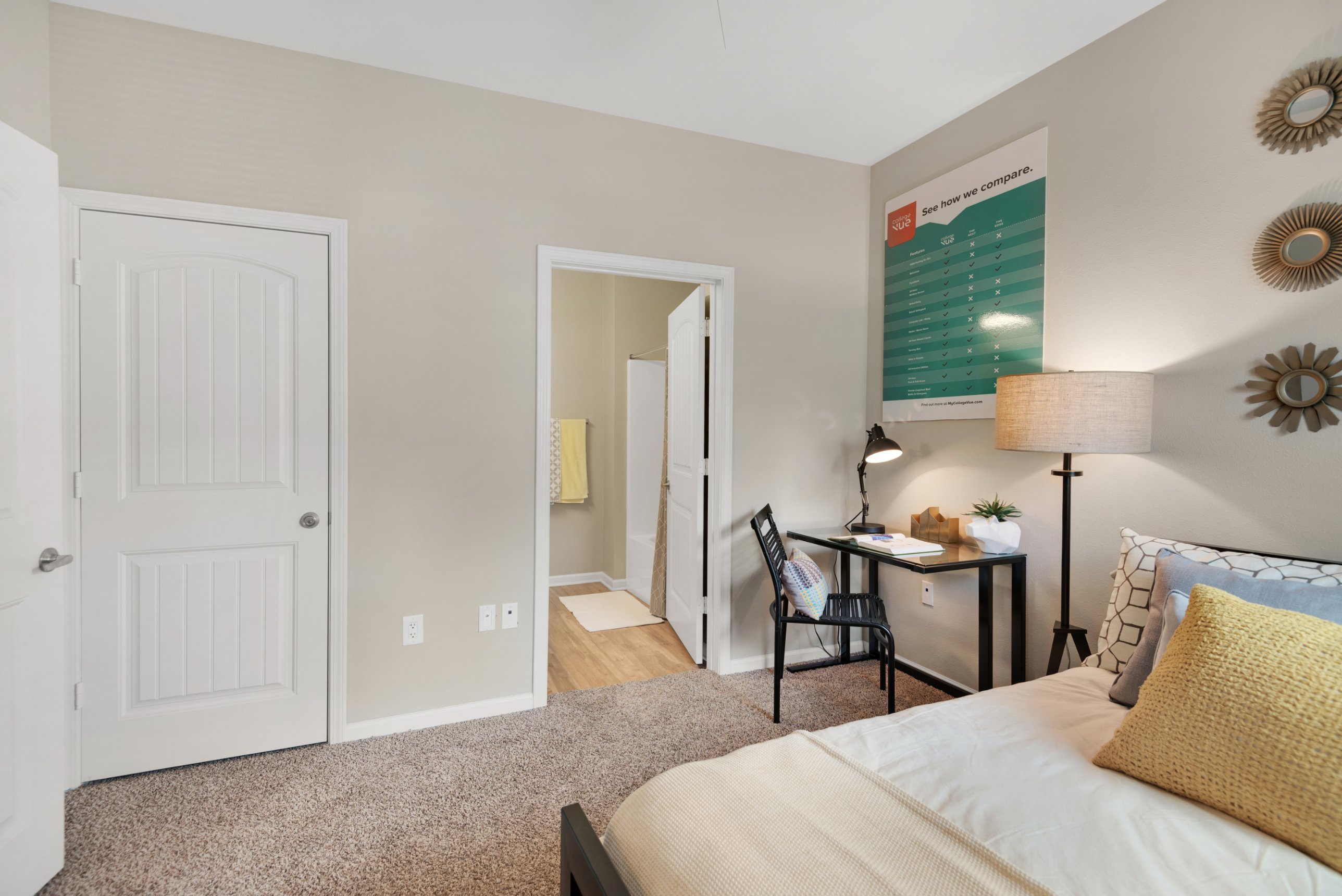 Housing within walking distance of UWF