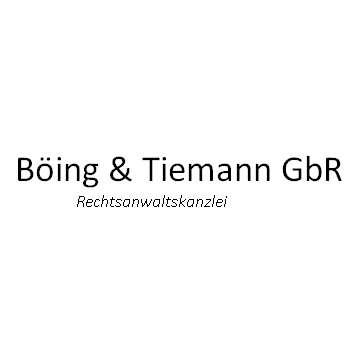 Logo Böing & Tiemann Rechtsanwälte - Fachanwälte