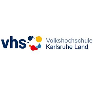 vhs Volkshochschule im Landkreis Karlsruhe e.V. Logo