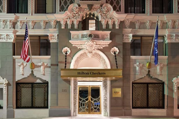 Images Hilton Checkers Los Angeles