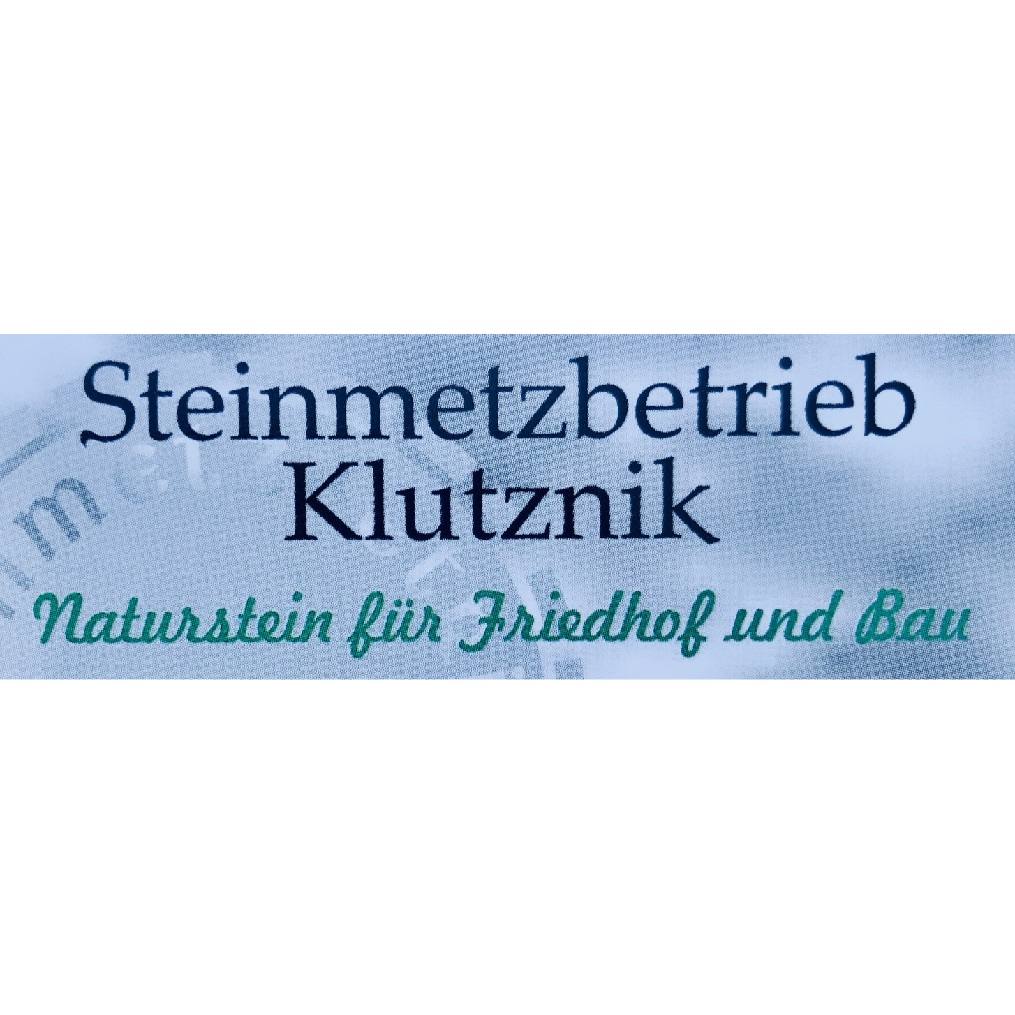 Logo Klutznik Steinmetzbetrieb Natur- & Kunststein für Friedhof und Bau