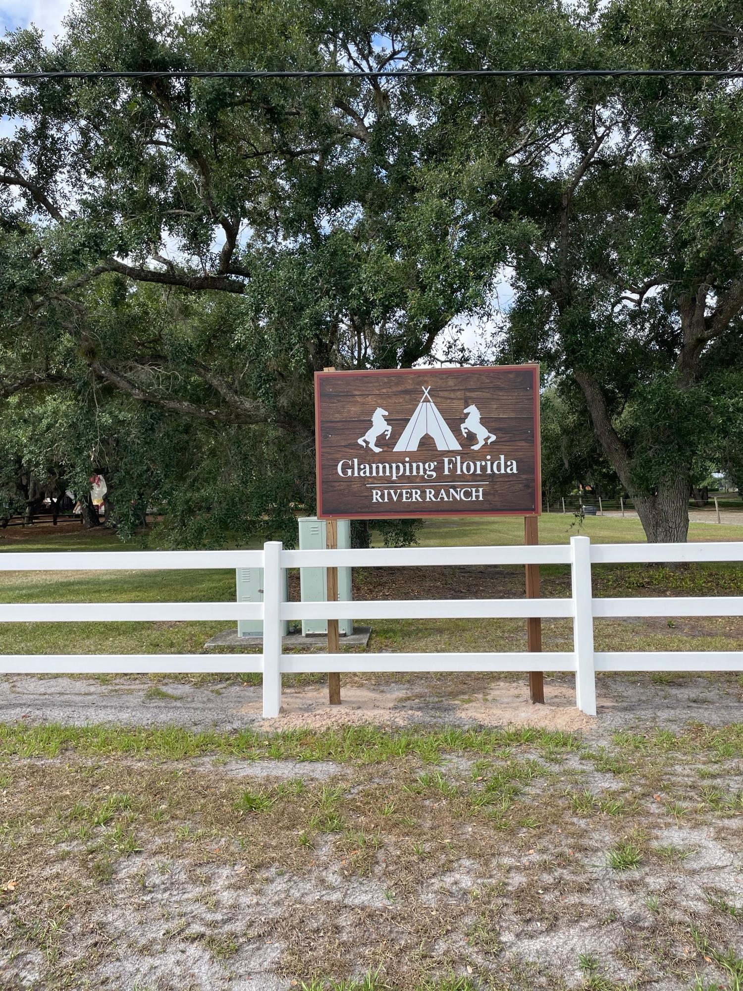 Landmark for Glamping in River Ranch Florida at Westgate River Ranch Resort & Rodeo