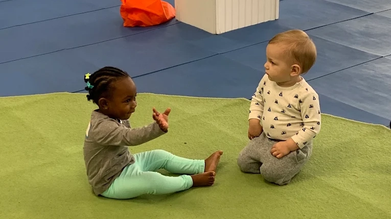 You are your baby’s favorite play partner, and Gymboree gives you new ways to learn and connect together. Our early childhood development classes use movement, music, and sensory play to support your baby during these important first years.