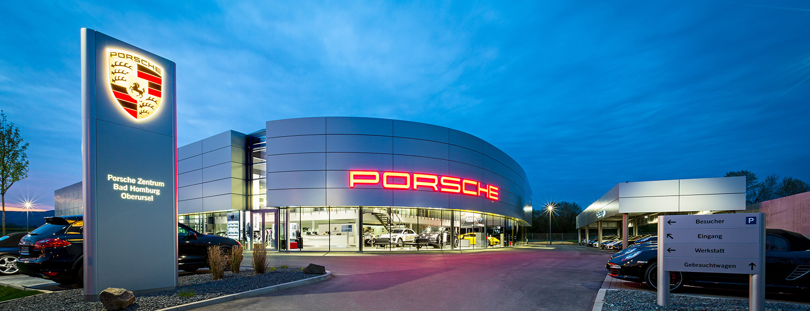 Porsche Zentrum Bad Homburg/Oberursel, Porsche Platz 1 in Oberursel (Taunus)