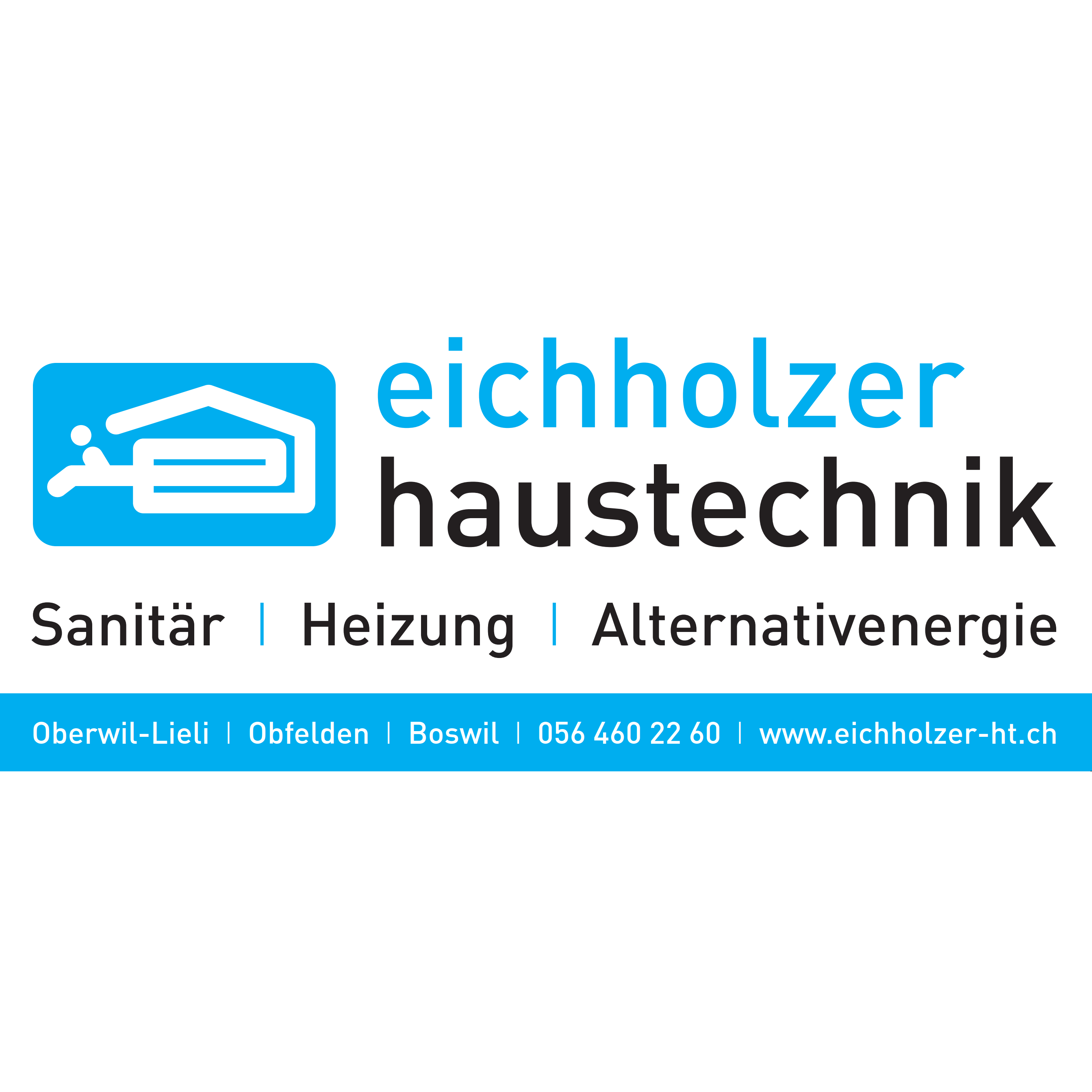 Eichholzer Haustechnik Obfelden AG Logo