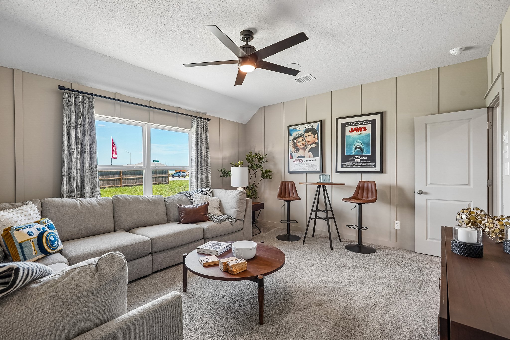 Spacious Game Room for Entertaining at Cloud Country in New Braunfels, TX 