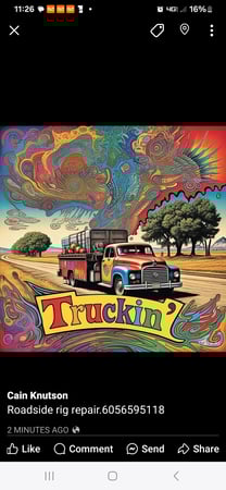 Images Roadside rig repair