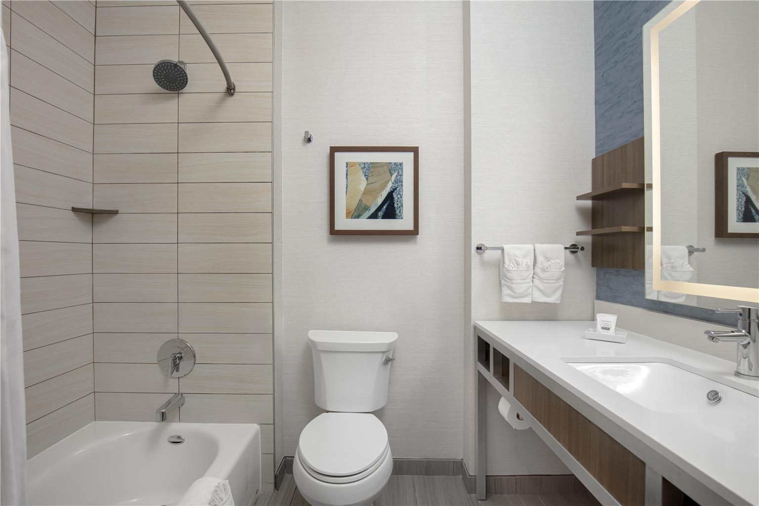 Guest room bath
