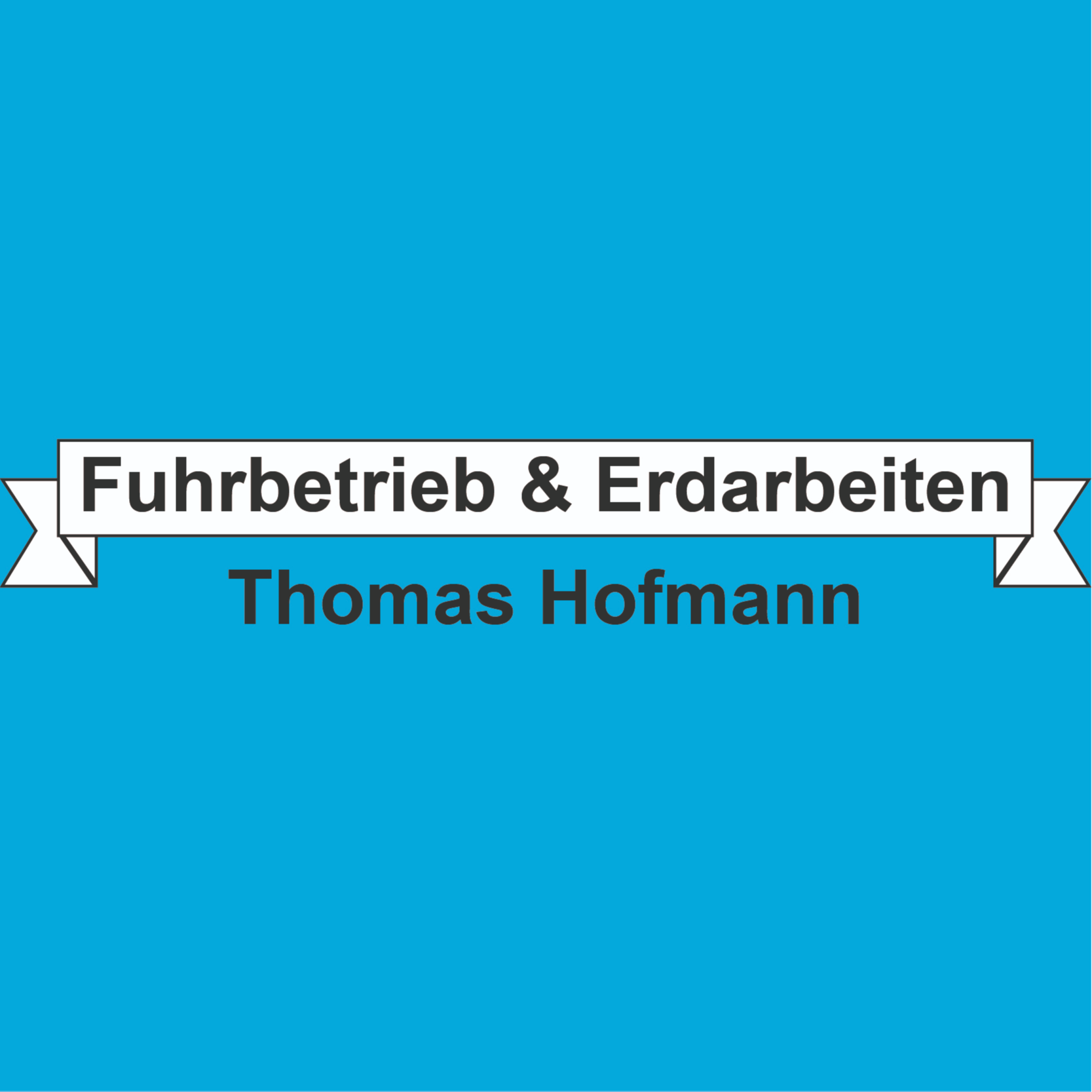 Fuhrbetrieb & Erdarbeiten Thomas Hofmann Logo