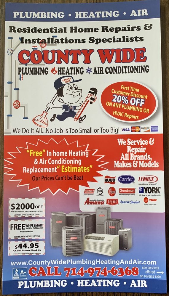 County Wide Plumbing Heating Rooter and Air Photo