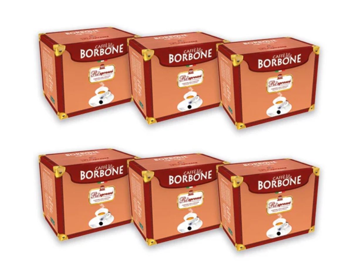Caffè Borbone Respresso Dreier-Pack (600 Kapseln, kompatibel mit Nespresso®)