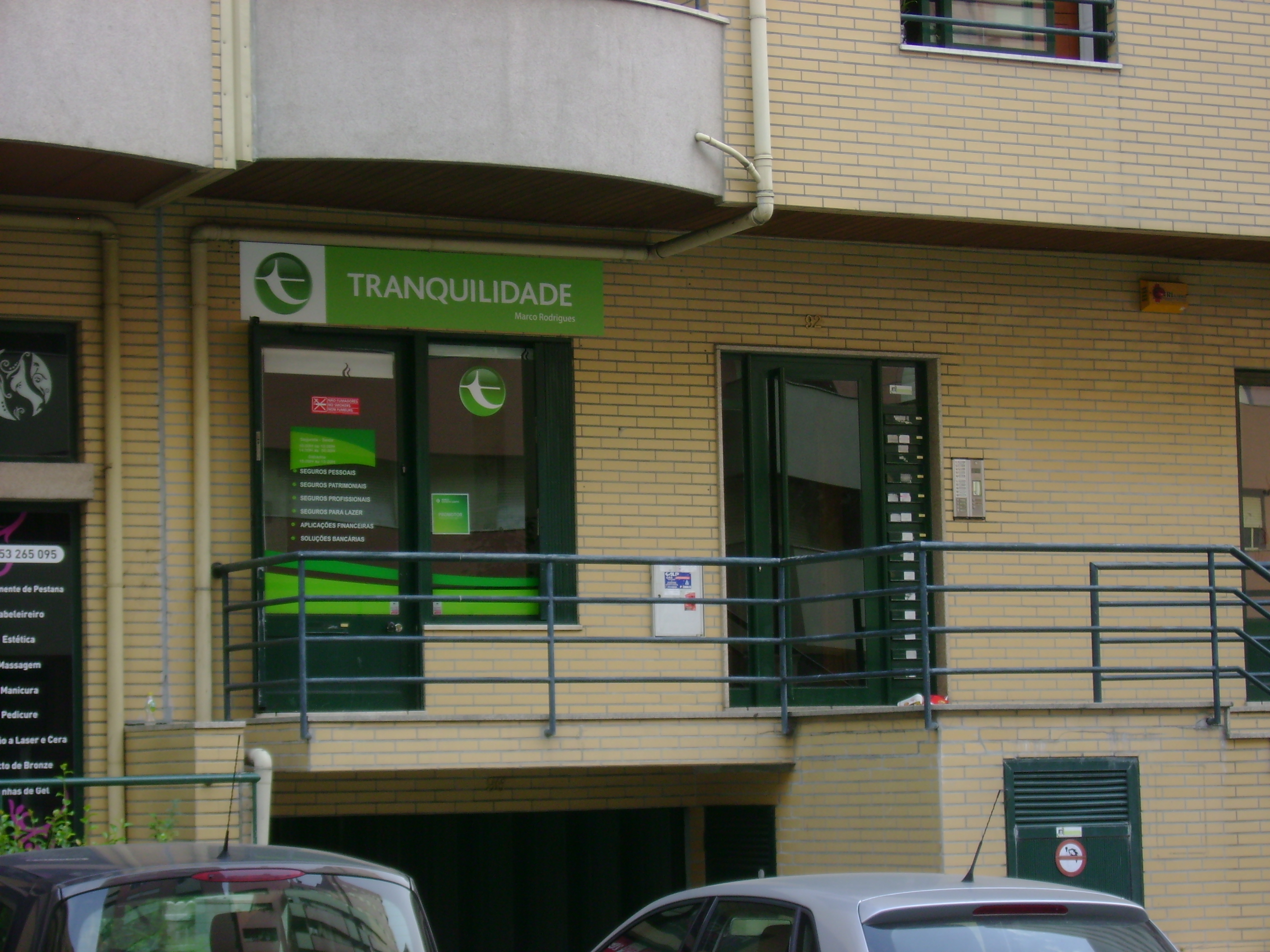 TRANQUILIDADE: Agente Marco Rodrigues Serviços Unip., Lda.