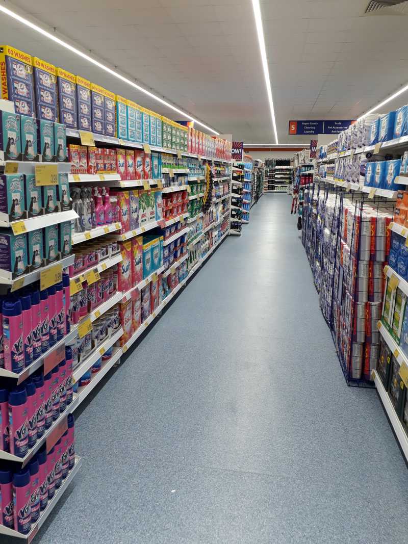 B&M's brand new store in Cottingley, Leeds stocks a huge range of the biggest cleaning and laundry brands, from Daz and Fairy to Comfort, Surf and Ariel.
