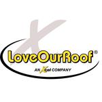 LoveOurRoof, an Xcel Company Logo