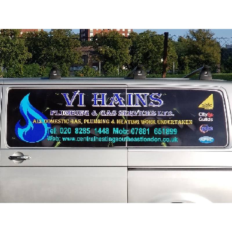 V I Hains Plumbing & Gas Services Ltd Logo