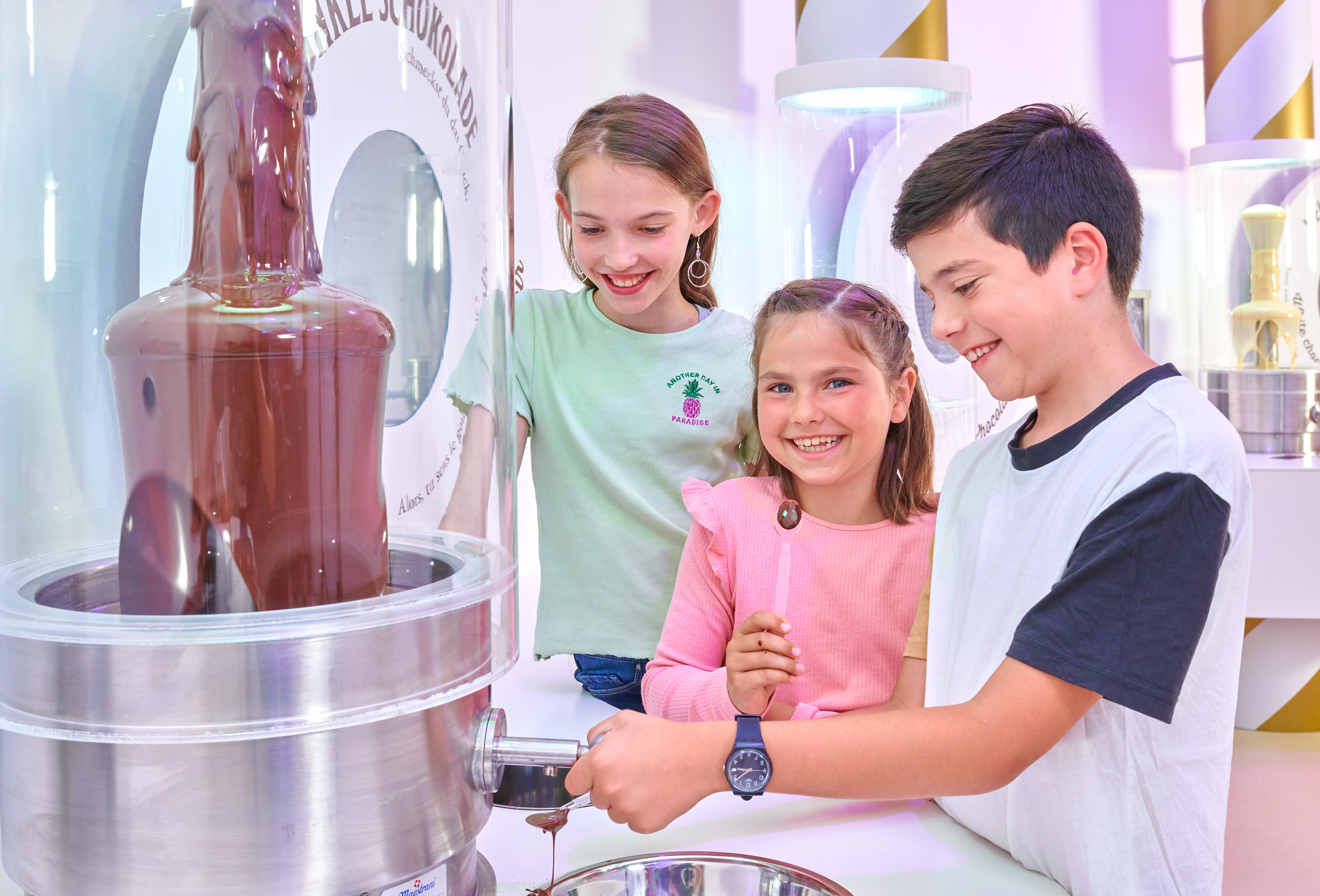 Chocolarium - die Glücksfabrik von Munz und Minor, Toggenburgerstrasse 41 in Flawil