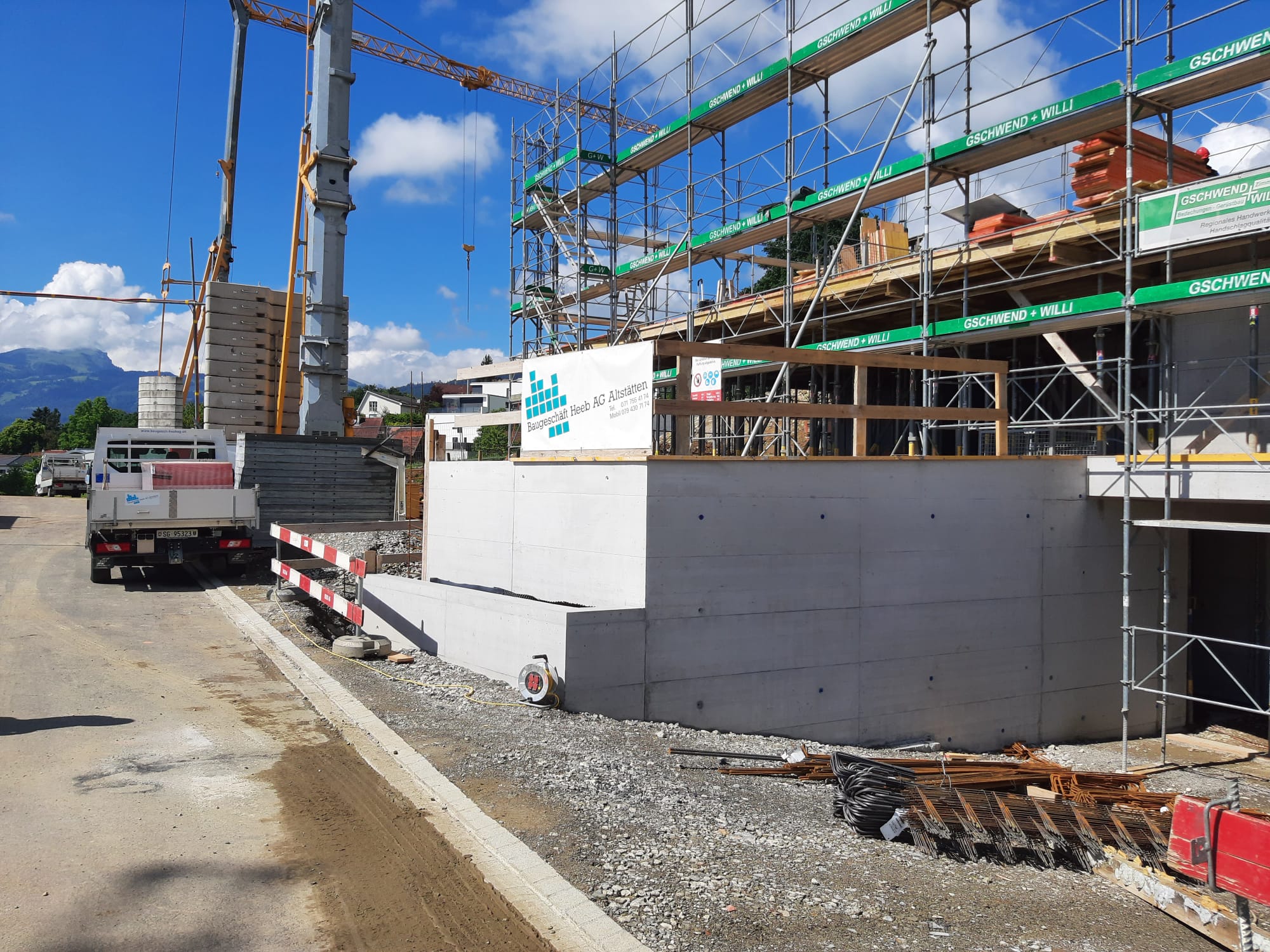 Baugeschäft Heeb AG, G.J. Baumgartnerstrasse 4 in Altstätten SG