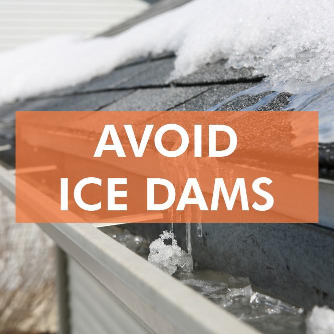 Ice dams cause water to pool and seep under shingles. The wet building materials cannot dry out quickly enough to keep mold from growing.