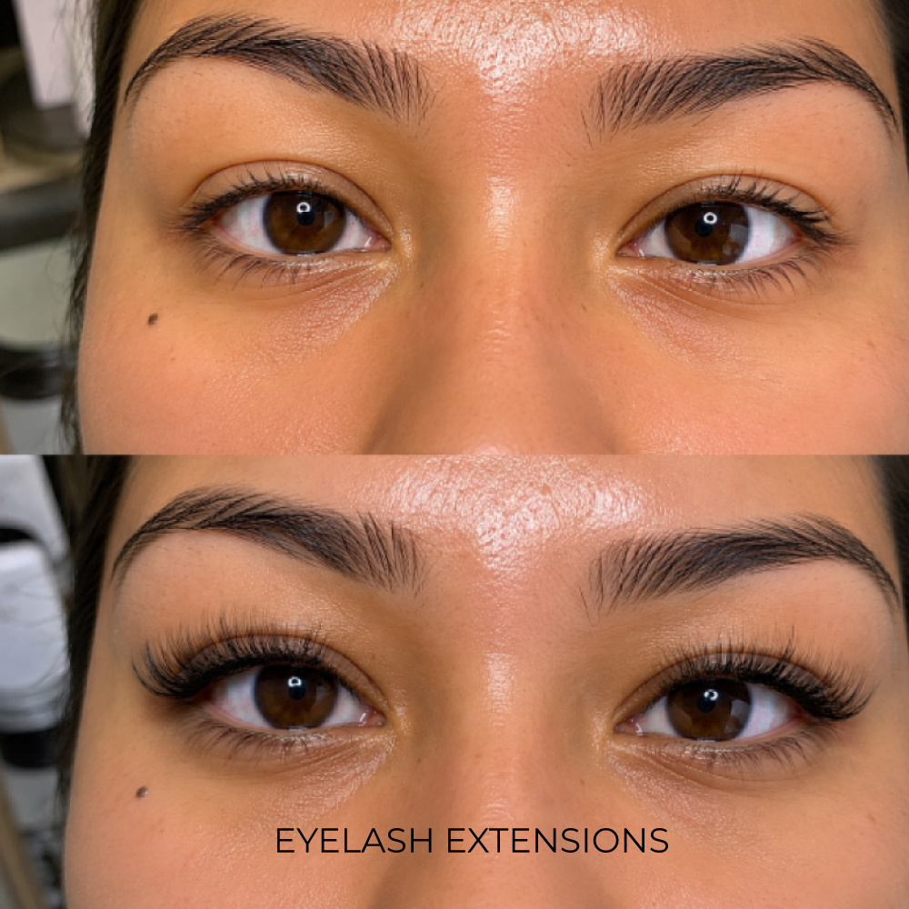Professional eyelash extensions at Avissa Salon in Ann Arbor create beautifully fuller, longer, and  