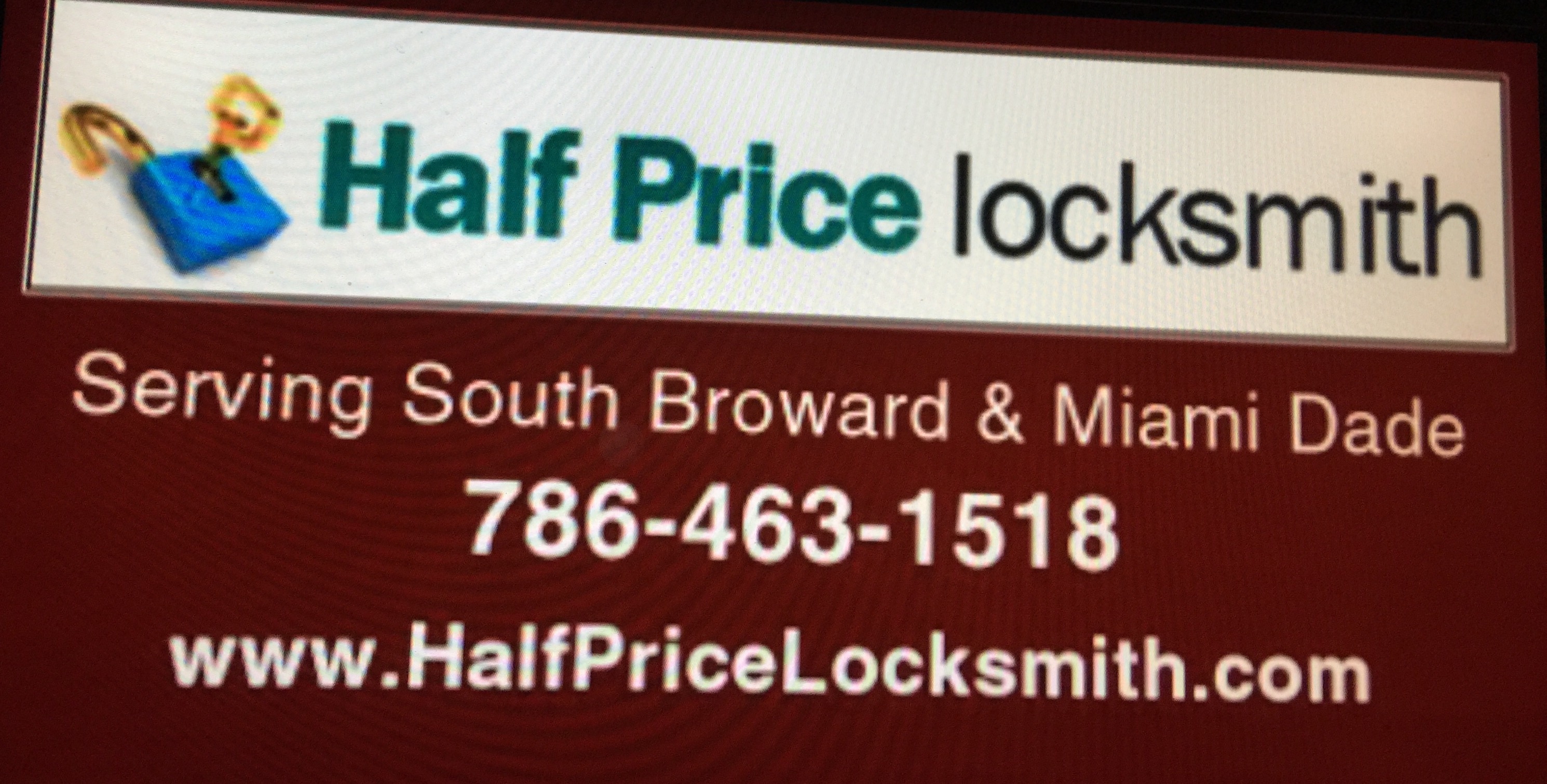Half Price Locksmith Hollywood (754)888-9470