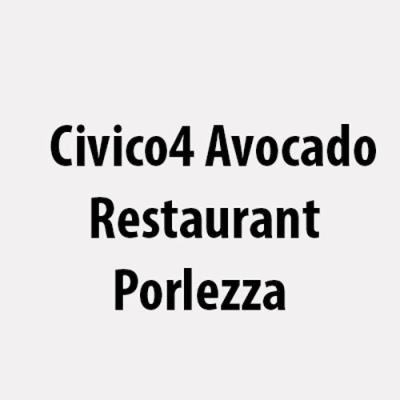 Civico4 Avocado Restaurant Porlezza Logo