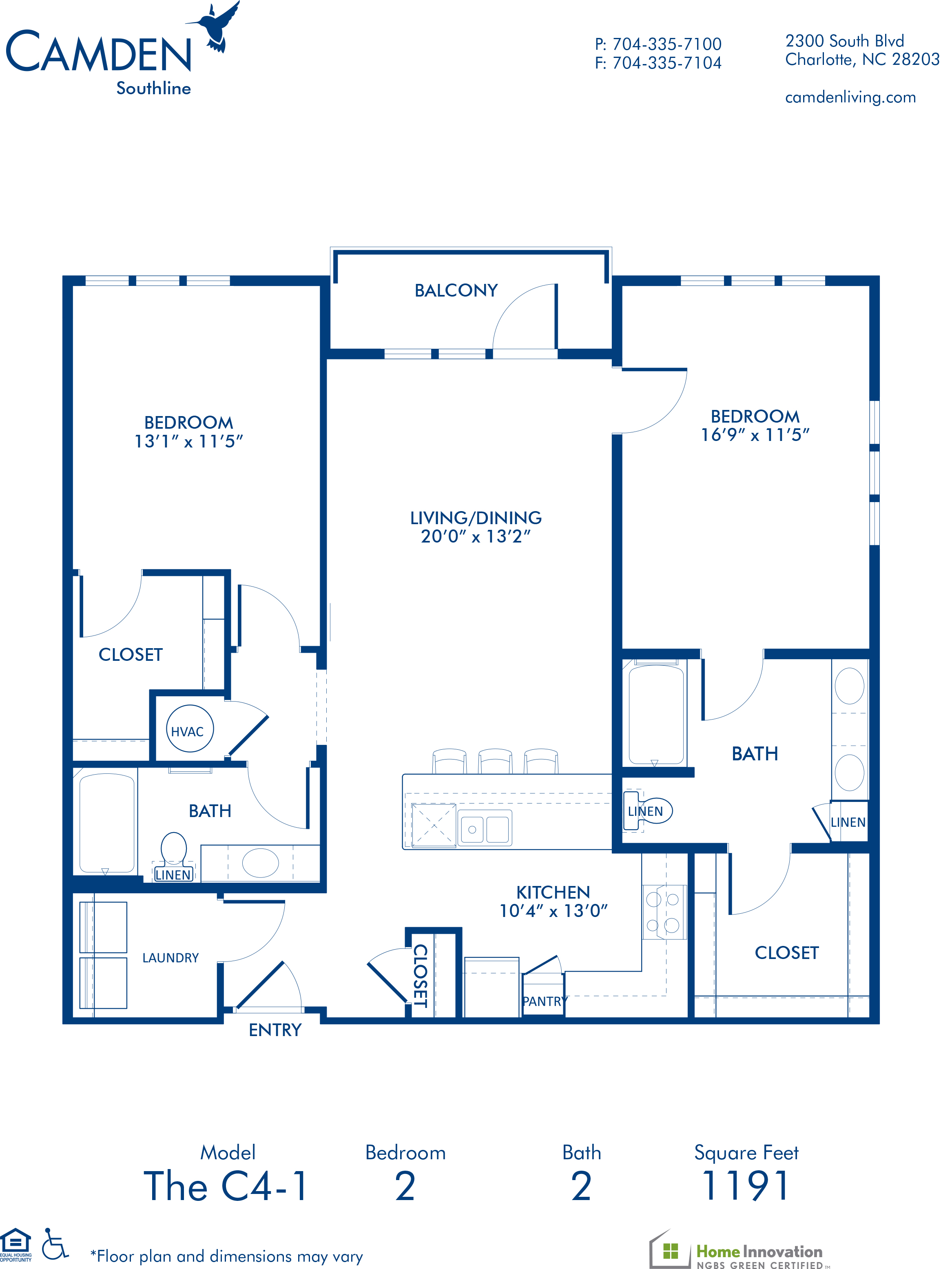 Camden Southline Apartments Photo