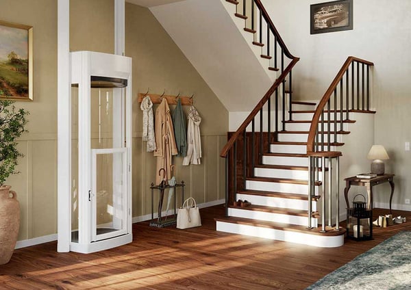 Der Lifta Midi ist ein kompakter Hauslift für 1–2 Personen und die ideale Lösung für mehr Bewegungsfreiheit im eigenen Zuhause. Dank seiner platzsparenden Bauweise und des modernen Designs lässt er sich nahezu überall nachträglich integrieren und er...