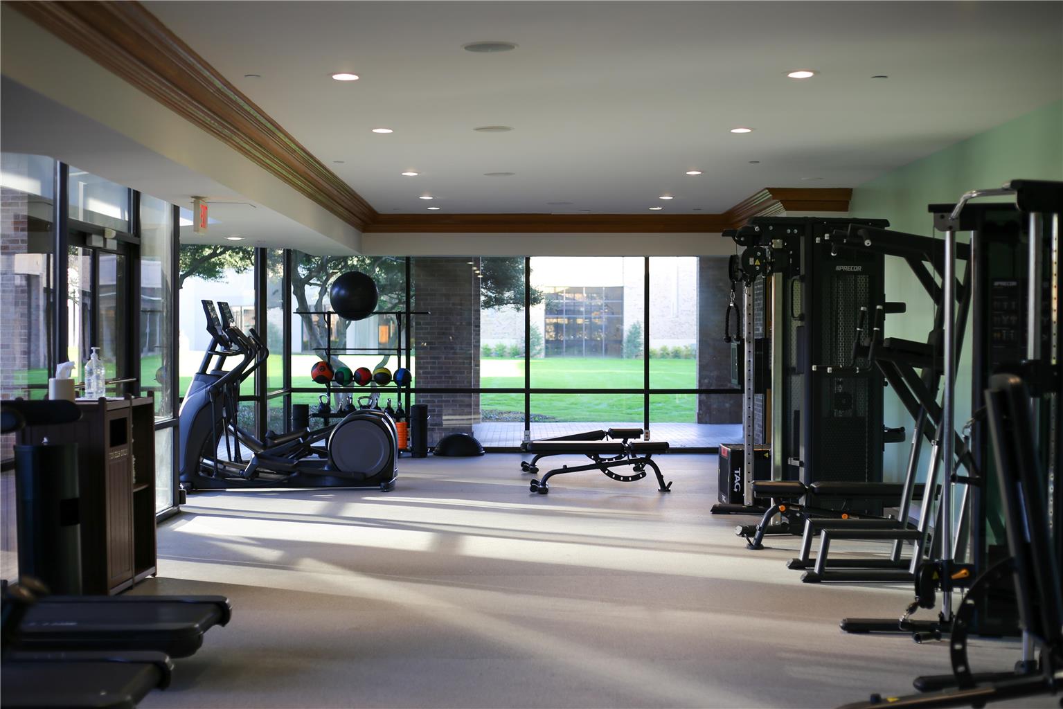 Health club  fitness center  gym 