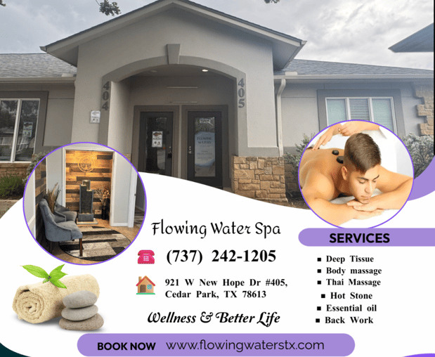 Images Flowing Water Spa