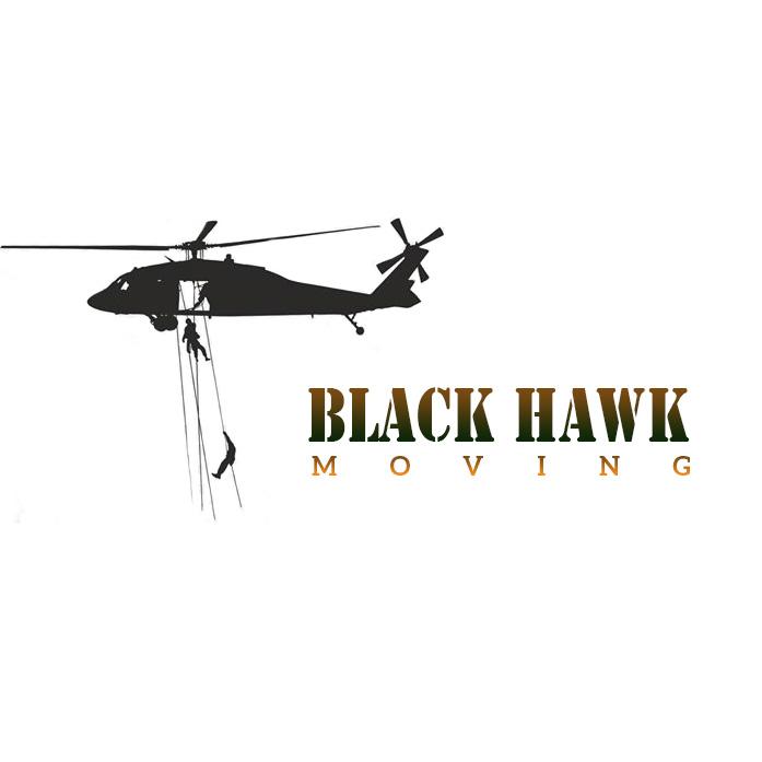 Black Hawk Moving and Delivery Logo