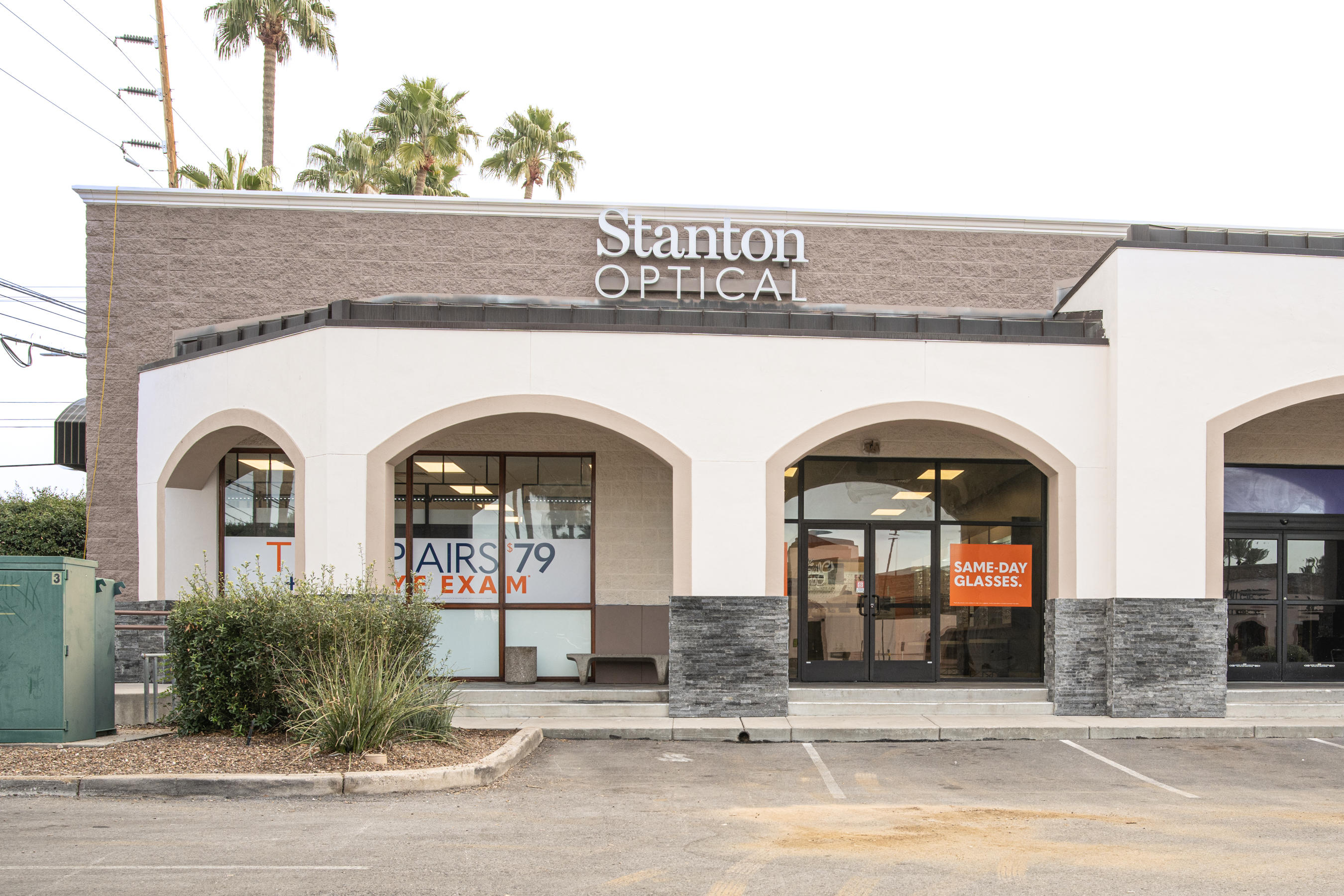 Storefront at Stanton Optical store in Tucson, AZ 85711