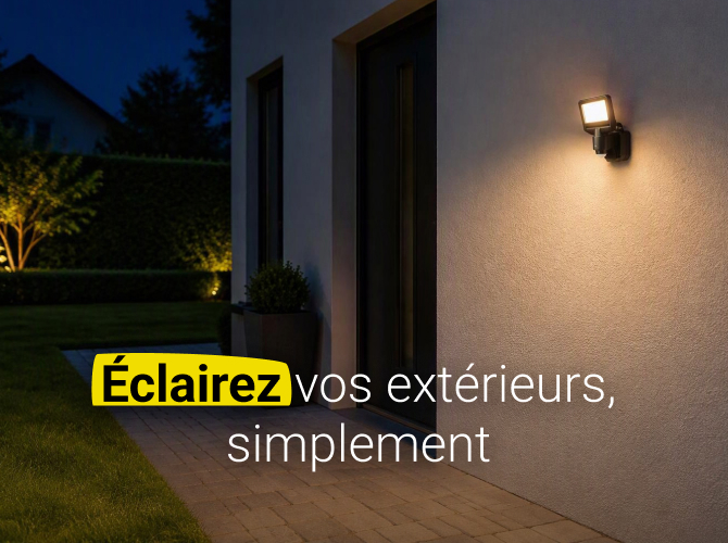 Bien éclairer les extérieurs de la maison