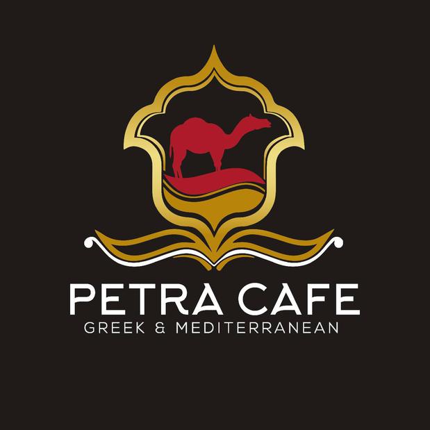 Petra Cafe Greek & Mediterranean Logo