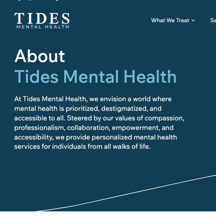 Tides Mental Health