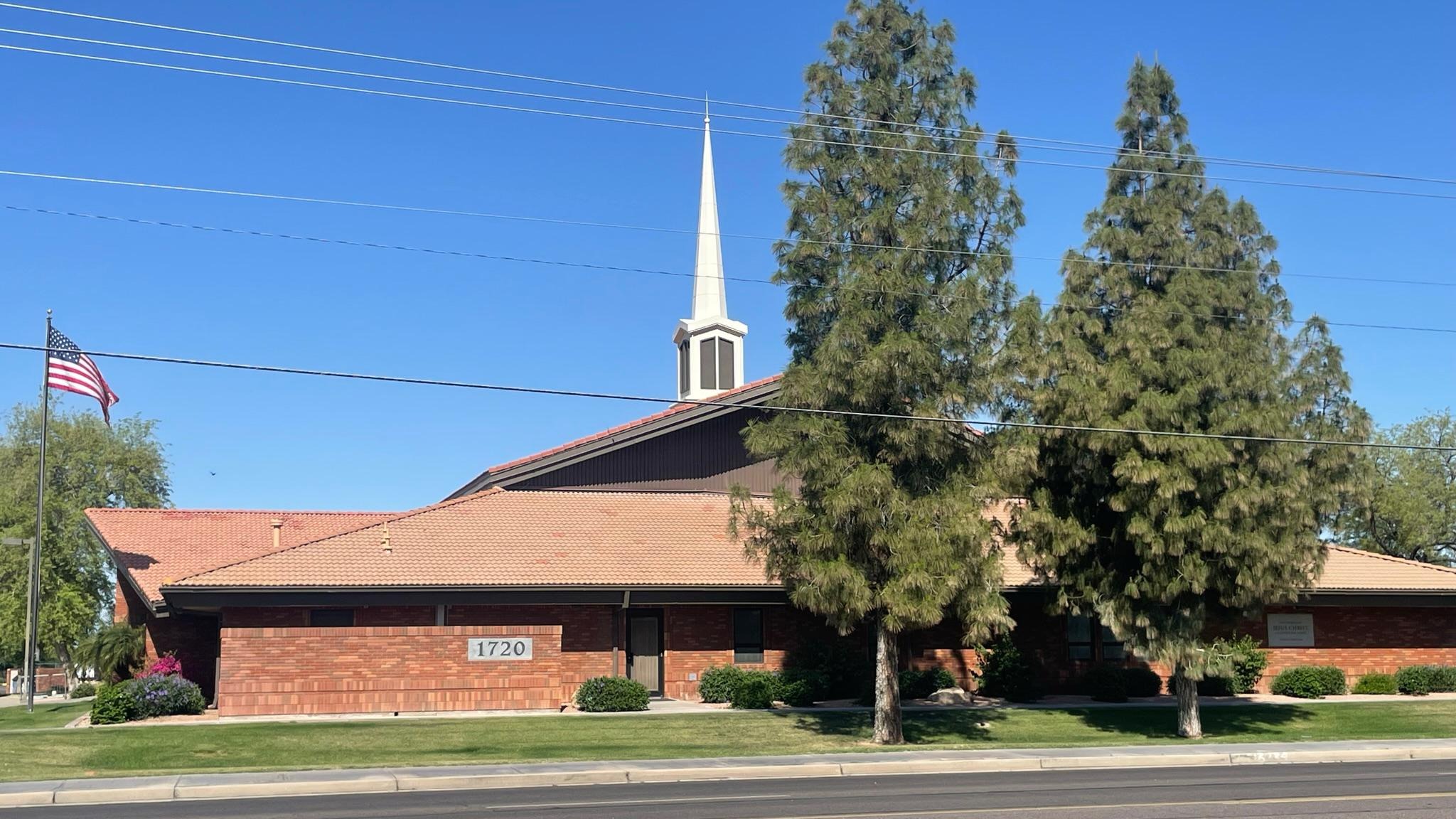 Peralta Trail Arizona Stake Center of The Church of Jesus Christ of Latter-day Saints located at 1720 South Ironwood Road in Apache Junction, Arizona.