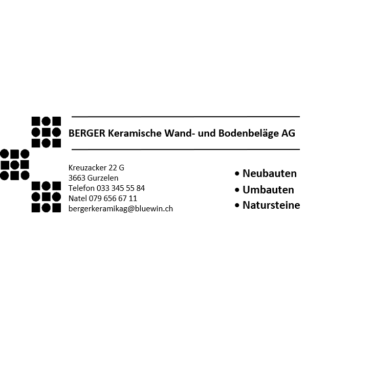 Berger Keramische Wand+Bodenbeläge AG Logo