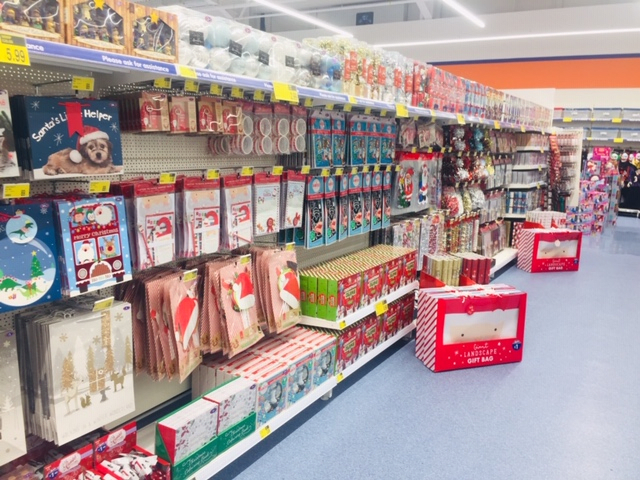 B&M's brand new store in Brislington stocks a beautiful Christmas, everything from decorations, lights and Christmas trees, to gift bags wrapping paper, selection boxes and much more!