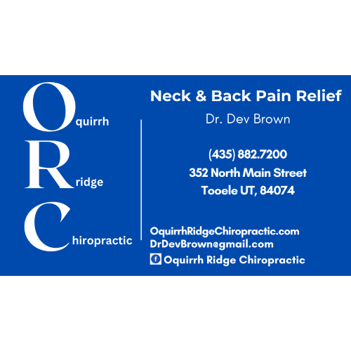 Oquirrh Ridge Chiropractic Logo