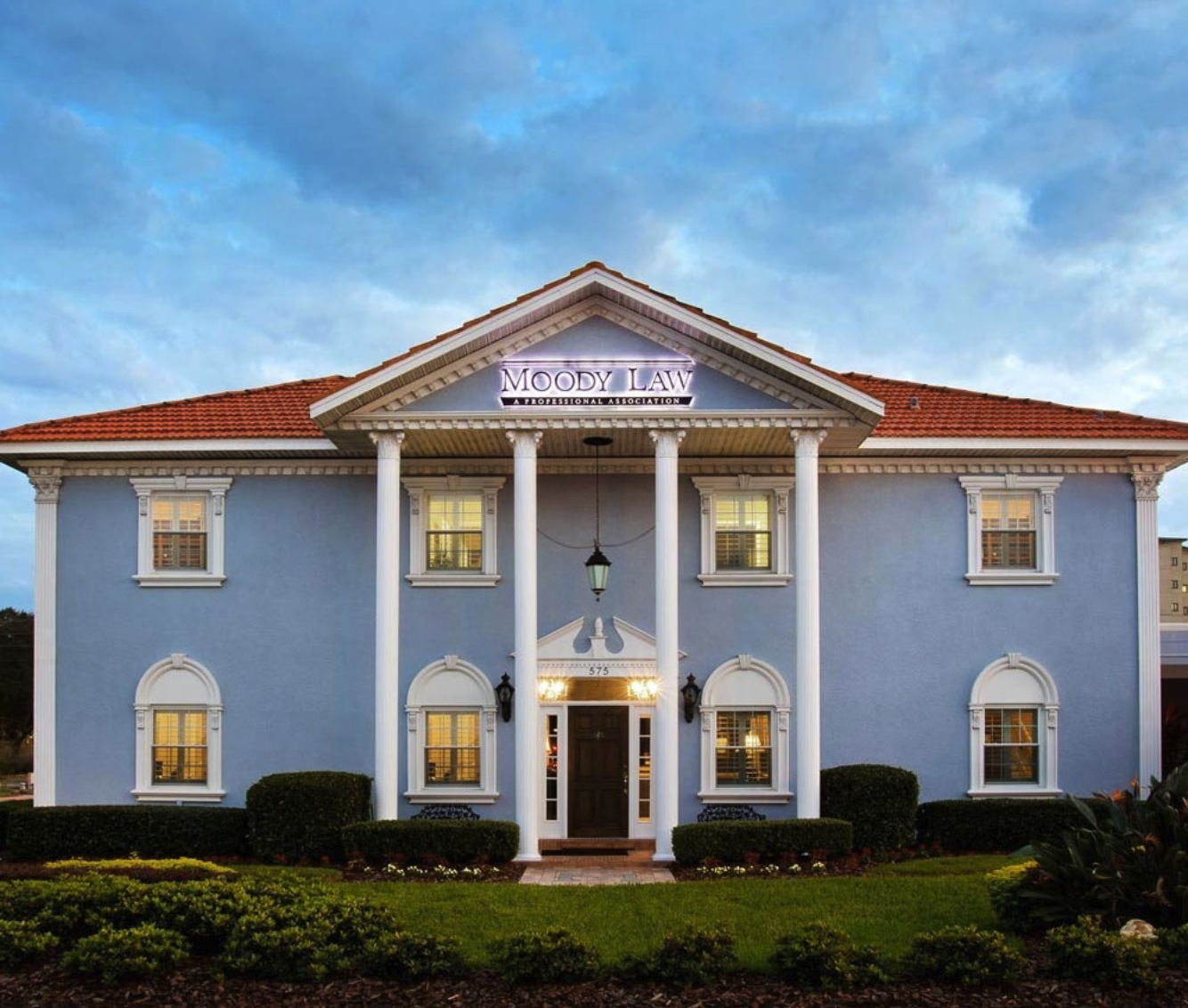 Exterior of Moody Law, P.A. | Bartow, FL