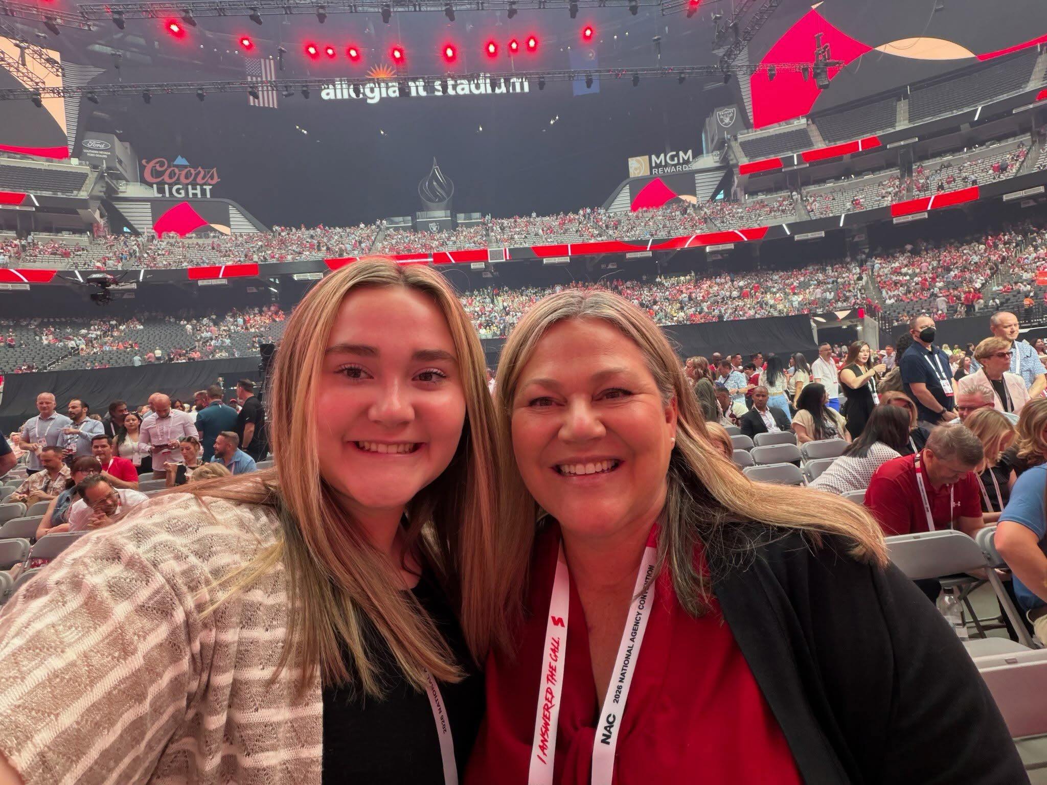 Madeleine and I attended the State Farm NAC in Las Vegas! We connected with agents nationwide, learned new ways to enhance customer relationships, and explored Human + Digital opportunities. We’re excited to bring what we learned back to our office!