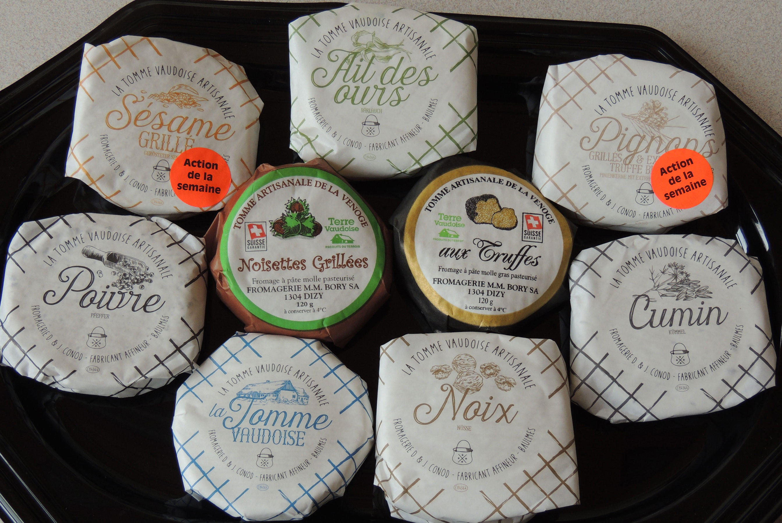 Walter und Hanni Reist, Fromagerie et Laiterie, Route de Chenaux 11 in Lugnorre