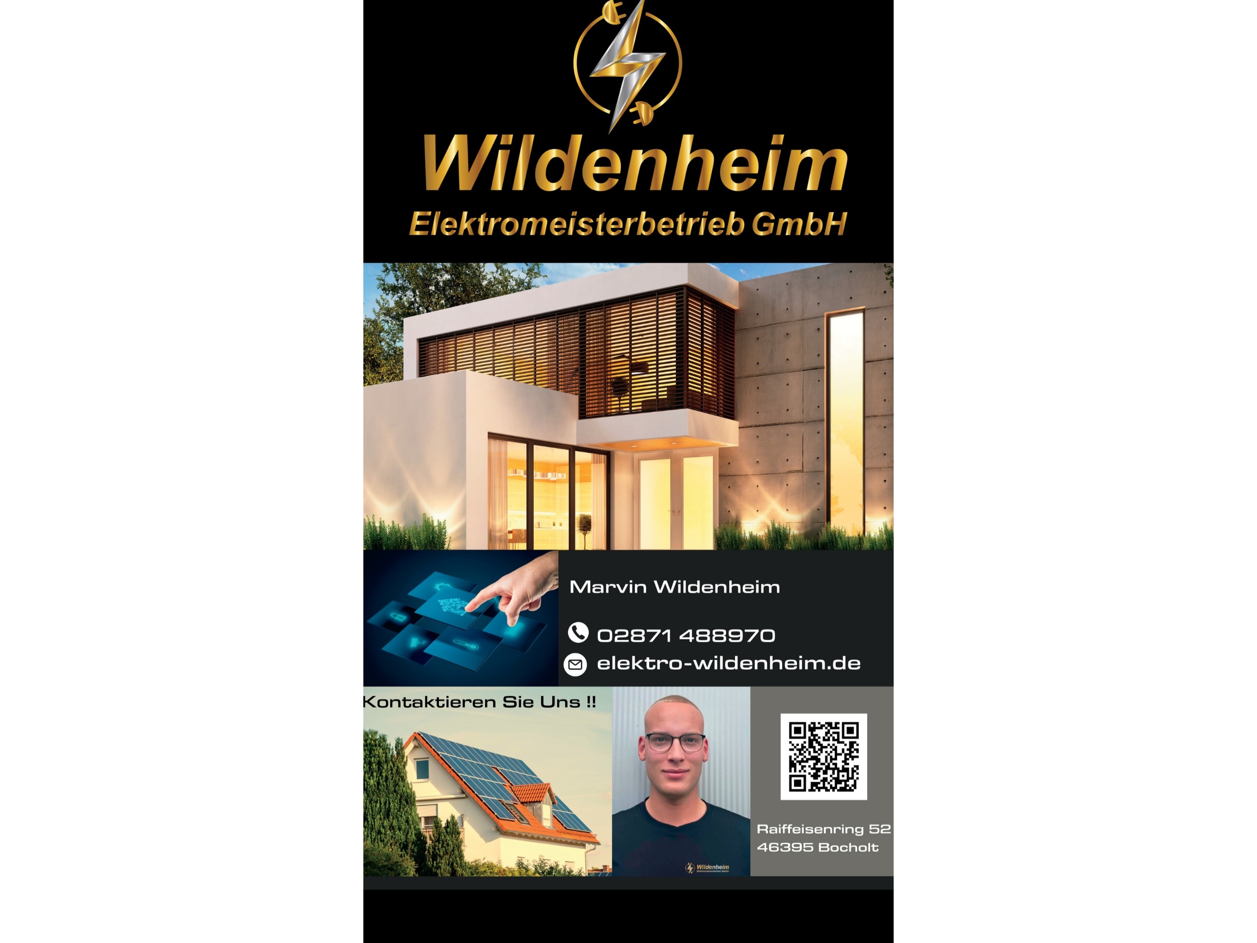 Wildenheim Elektromeisterbetrieb GmbH, Raiffeisenring 52 in Bocholt
