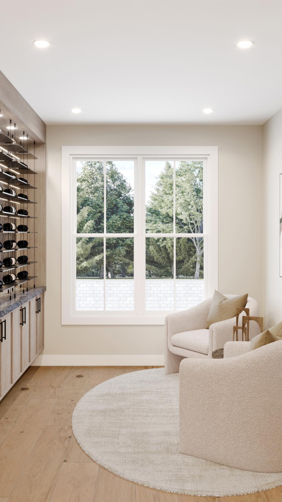 First-floor flex room can be suited to fit your lifestyle