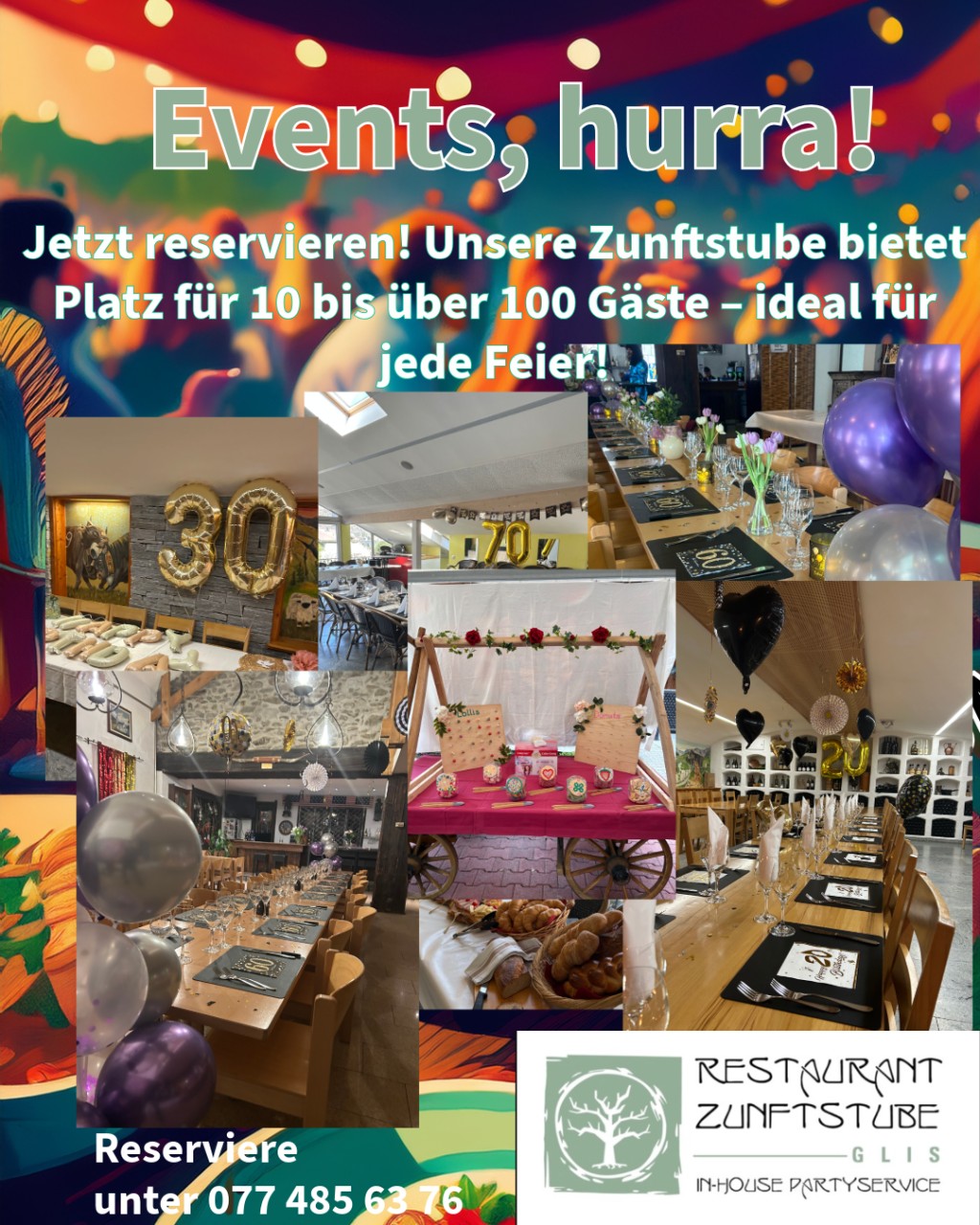 Bilder Restauarnt Zunftstube Eventlokal