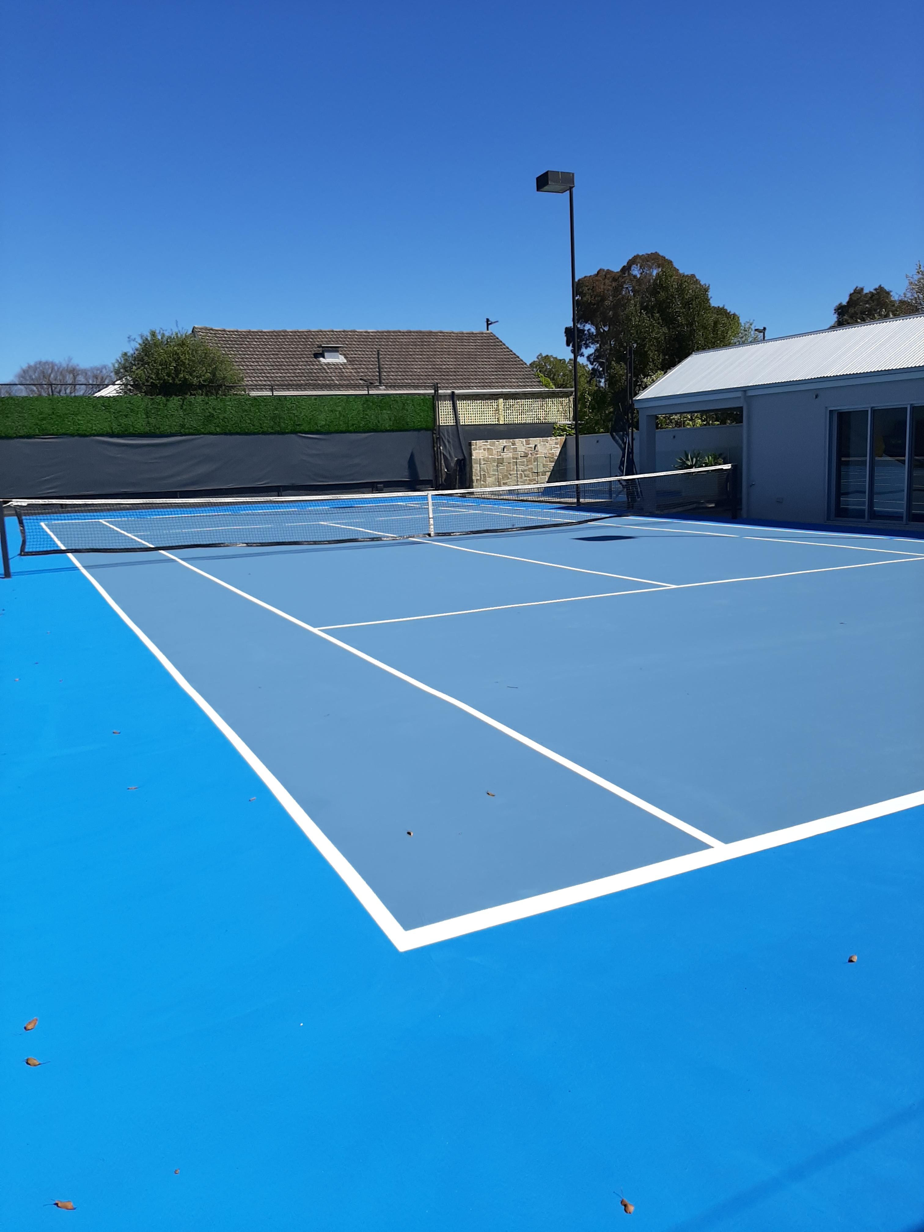 Images John Dean Tennis Court Resurfacing