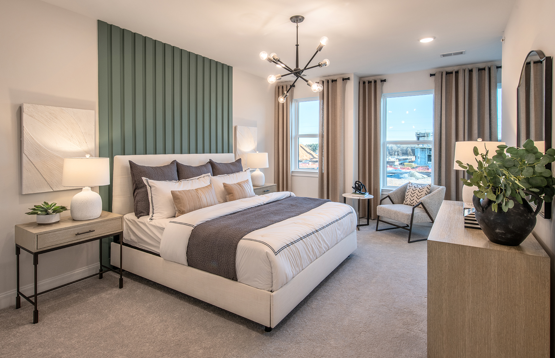 Spacious owner's suite