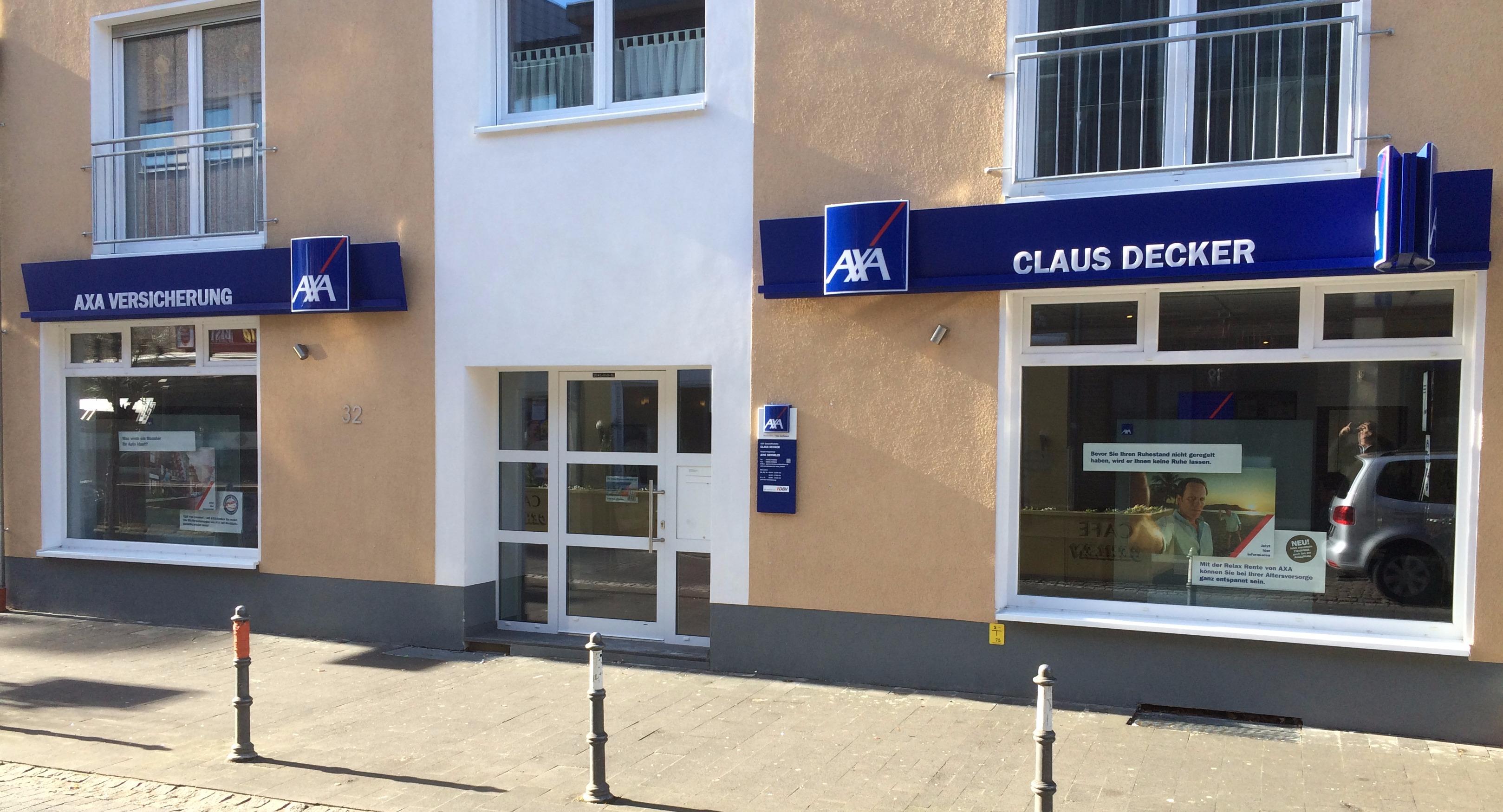 Kundenbild groß 4 AXA Versicherungen Claus Decker in Zülpich