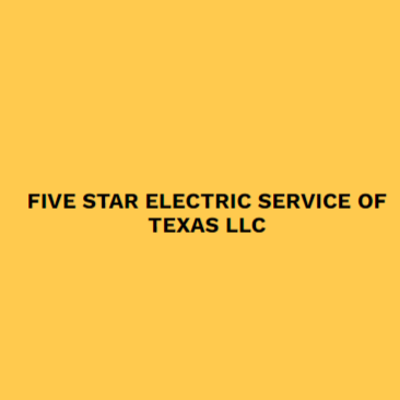 Five Star Electric Service Of Texas LLC - Wimberley, TX - (512)673-2956 | ShowMeLocal.com