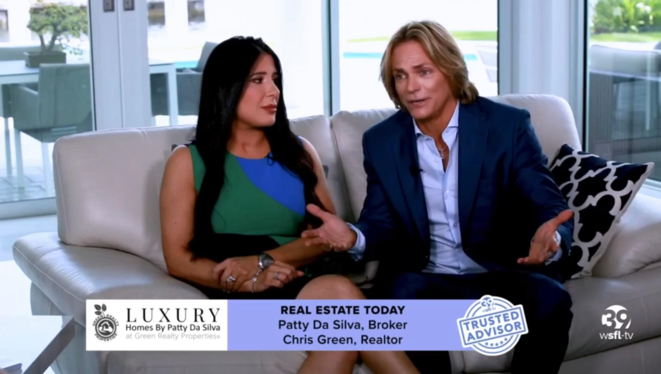 Broker Patty Da Silva and Realtor Chris Green at Green Realty Properties