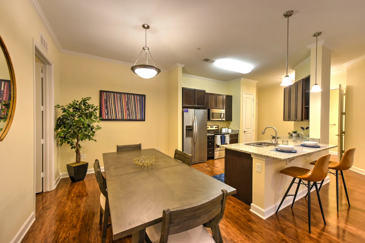 Kitchen and Dining Area 